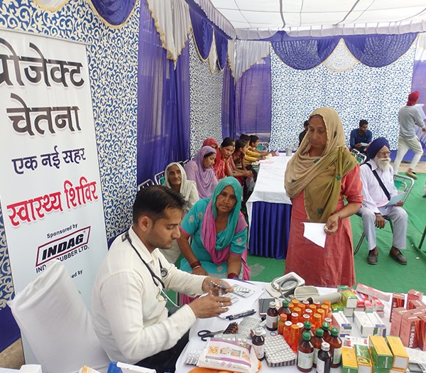 Health Camp Conducted Under Project Chetna